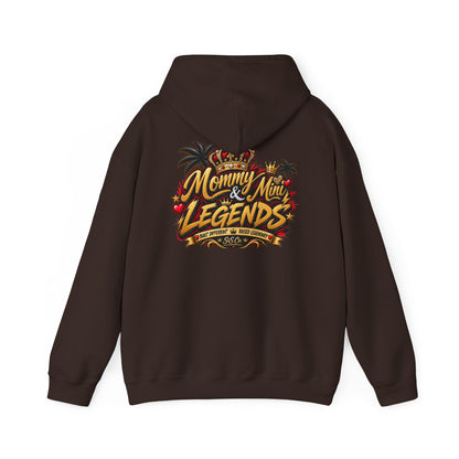 Mommy & Mini Legends Hoodie — Matching Mother-Son Graphic Sweatshirt