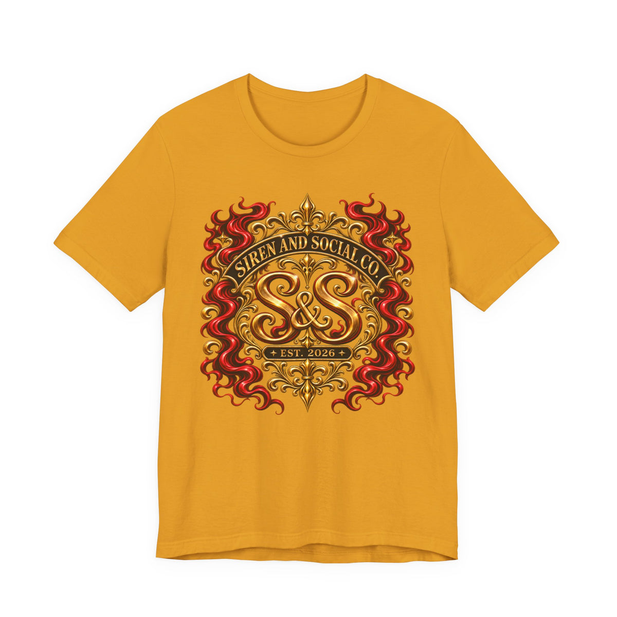 Siren & Social Co. Logo Crest T-Shirt