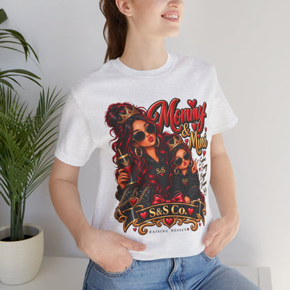 S&SCo Mommy & Mini red Graphic Tee — Matching Mother Daughter Shirt