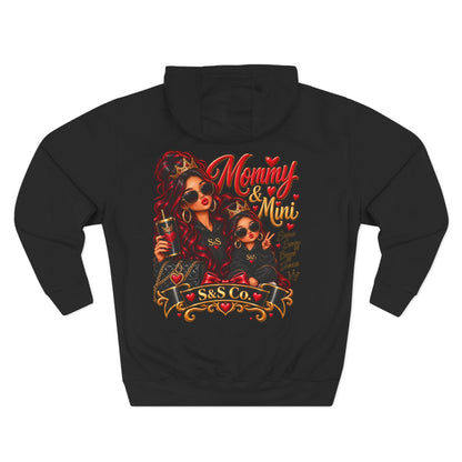 Mom and Mini Sirens Hoodie — Matching Mother-Daughter Graphic Pullover