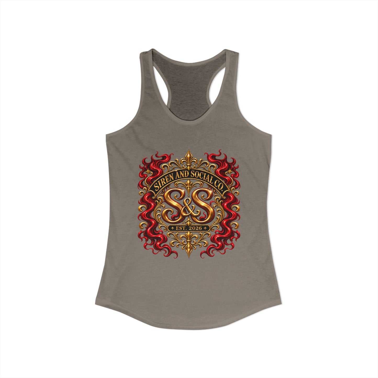 Brand logo tank