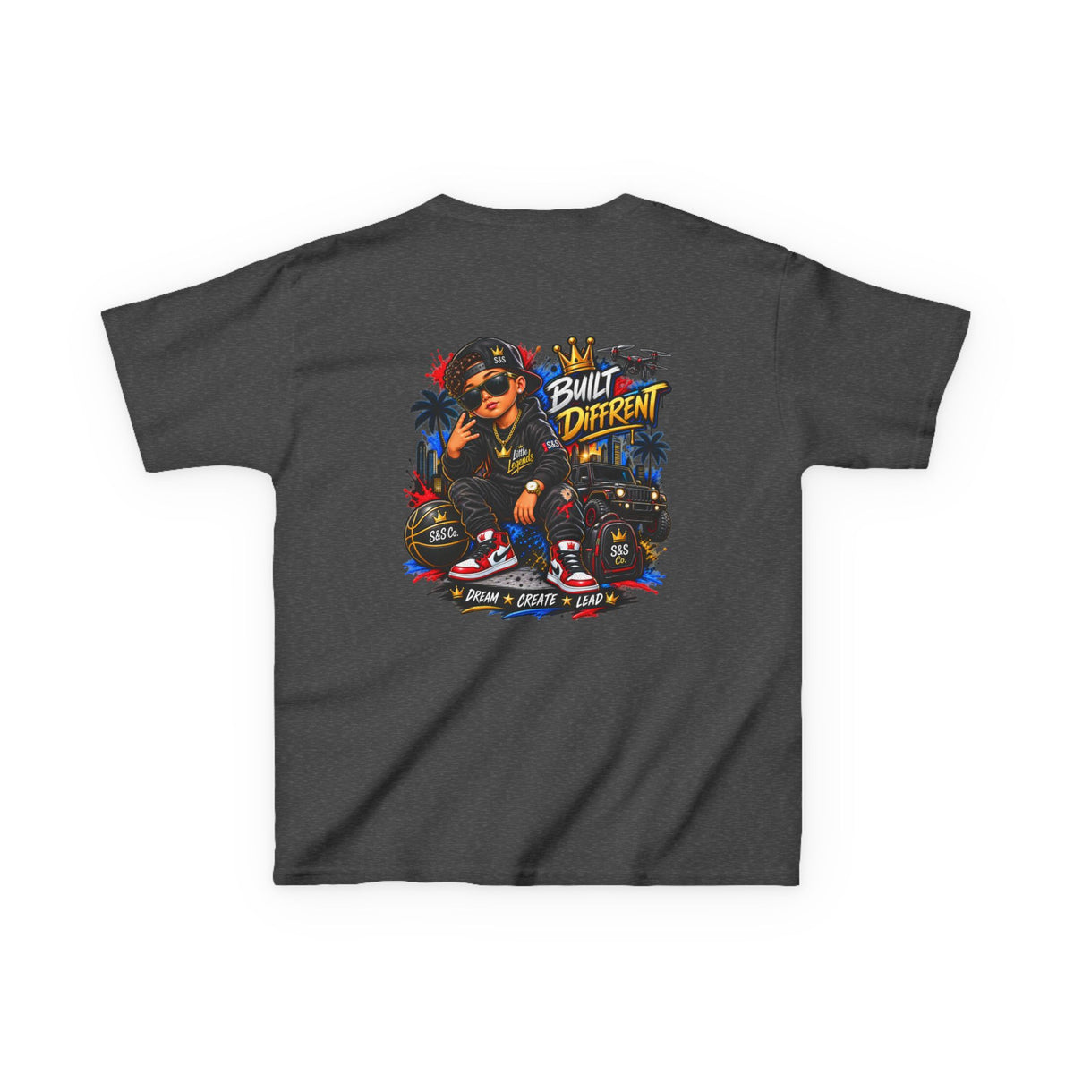 Little Legends 'Built Different' Graphic Tee