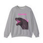 Godzilla 'RAWRR' Graphic Sweatshirt – Pink Neon Monster Crewneck