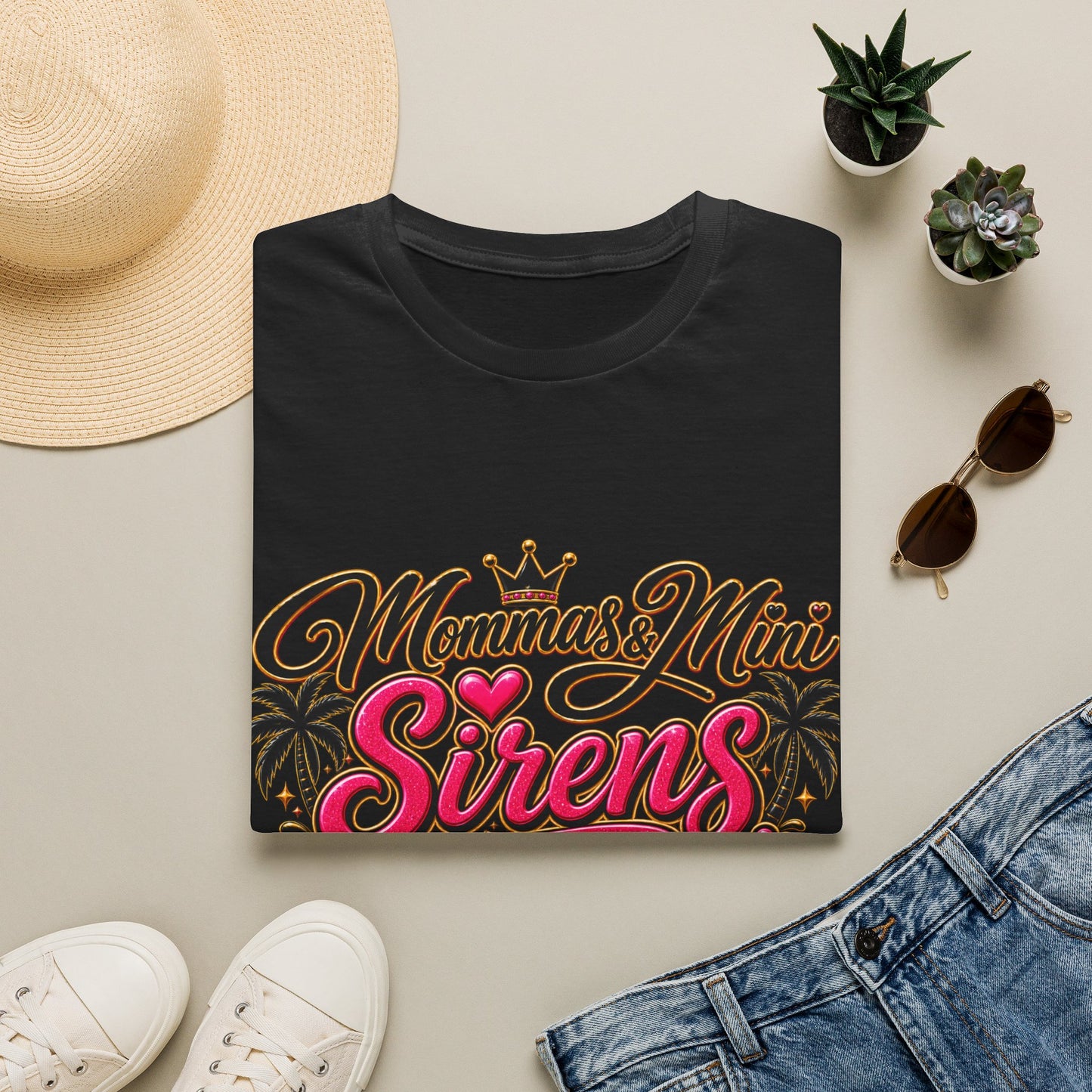 Momma & Mini sirens Tee