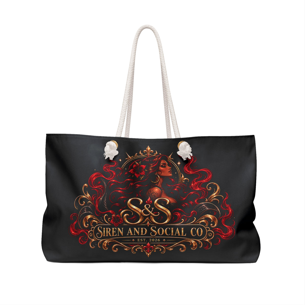 Weekender Bag — Siren and Social Co. Siren Collection Travel Tote