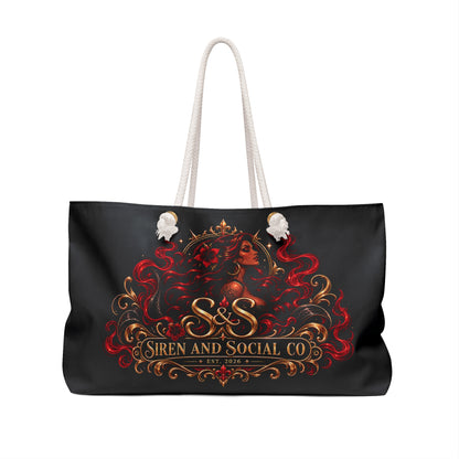 Weekender Bag — Siren and Social Co. Siren Collection Travel Tote