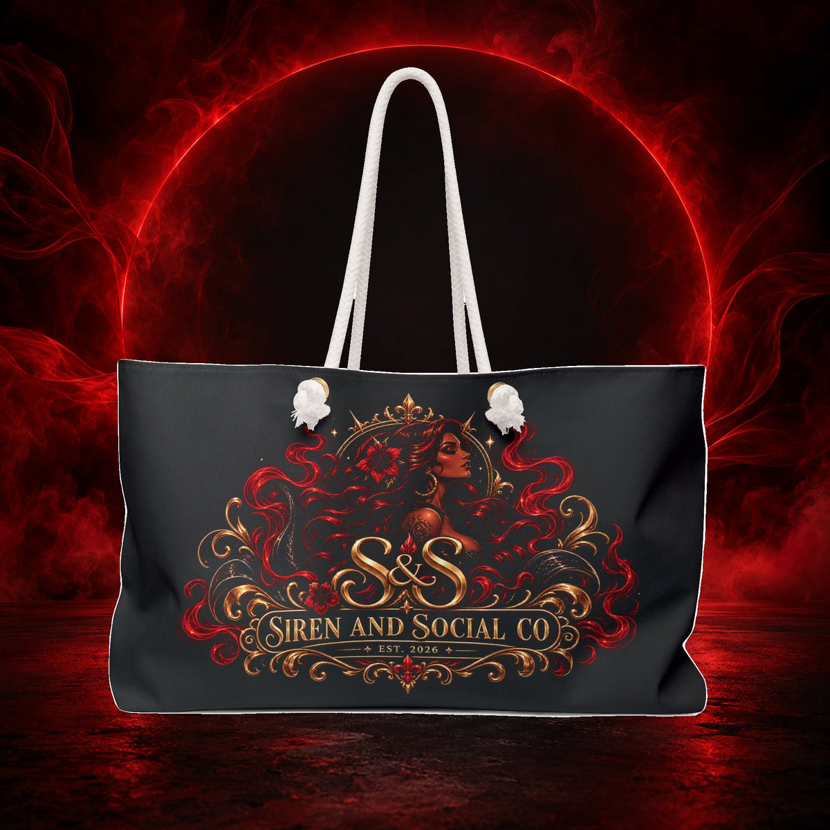 Weekender Bag — Siren and Social Co. Siren Collection Travel Tote