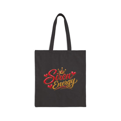 Red Siren, Energy Canvas Tote Bag