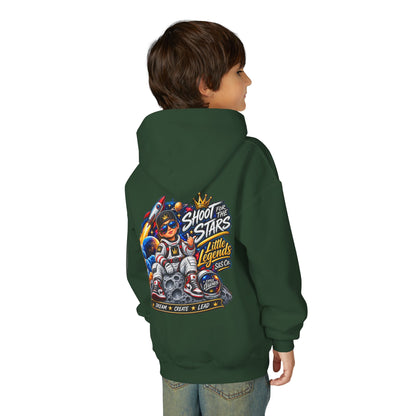 'Shoot for the Stars' Little Legends Graphic Hooded Sweatshirt