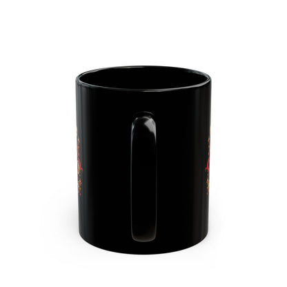S&Co Vintage All Black Coffee Mug (11oz, 15oz)