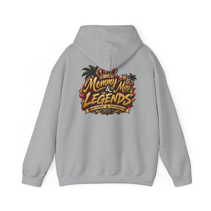 Mommy & Mini Legends Hoodie — Matching Mother-Son Graphic Sweatshirt