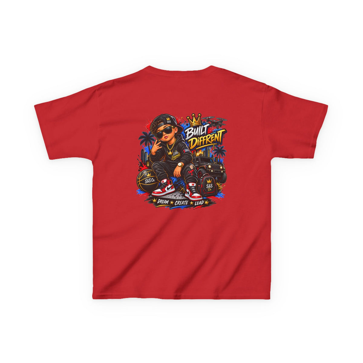 Little Legends 'Built Different' Graphic Tee