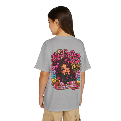 "Big Feelings Big Heart" Little Siren Graphic Tee